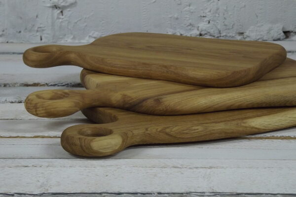 Tammepuust lõikelaudade komplekt