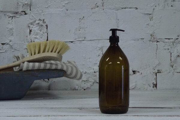 Merevamerevaigukollane borosilikaatklaasist pudel